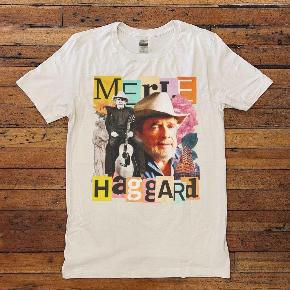Merle Haggard Country Music Legend Graphic Fan T-Shirt